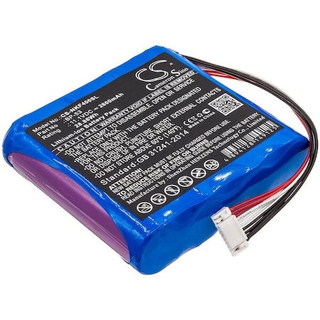Bsc Preferred Nissin KF4 KF4A 2600mAh Survey Multimeter and Equipment Replacement Battery CS-NKF400SL